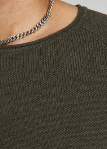 Оливковий (хакі) светр JACK&JONES