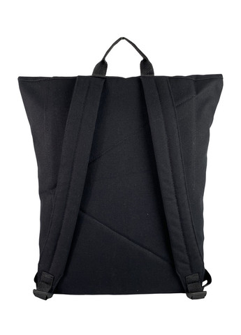 Рюкзак Унисекс Leather Canvas Черный R0407EX011 Exodus (257476288)