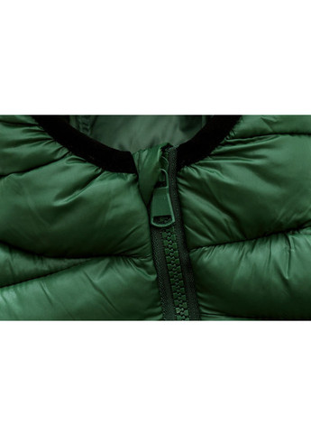 Зеленая демисезонная куртка No Brand