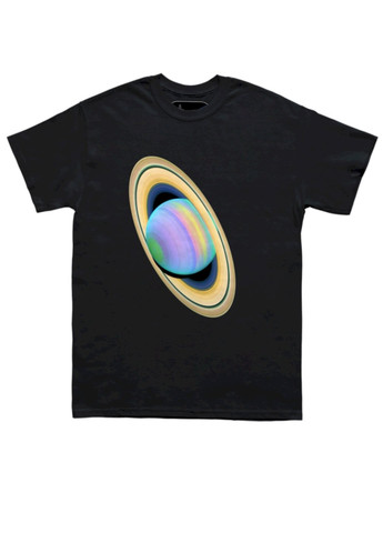 Черная футболка мужская черная Trace of Space