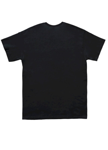 Черная футболка мужская черная "космонавт з планетами-кулями" Trace of Space