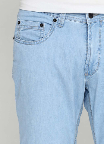 Светло-голубые демисезонные джинсы Pioneer