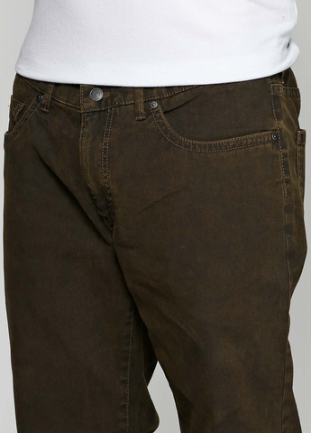 Хаки демисезонные джинсы Pioneer