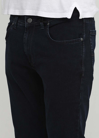 Темно-синие демисезонные джинсы Pionier