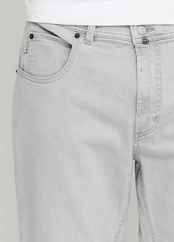 Светло-серые демисезонные джинсы Pioneer