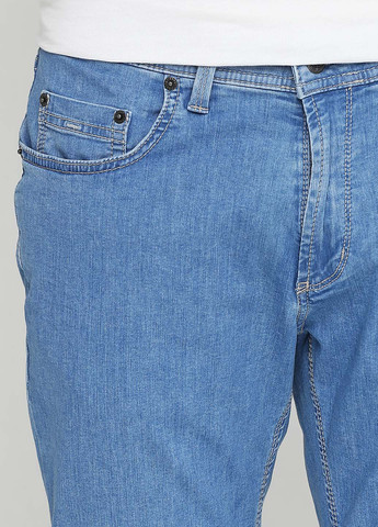 Голубые демисезонные джинсы Pioneer
