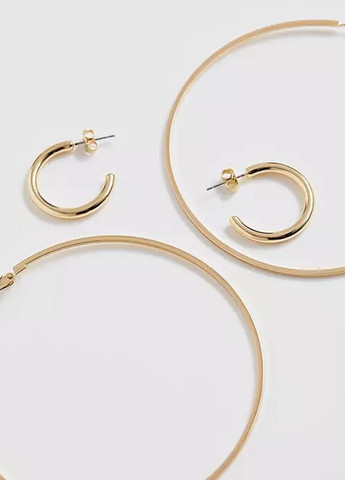 Набор из 2 пар серьг Pieces (257495133)