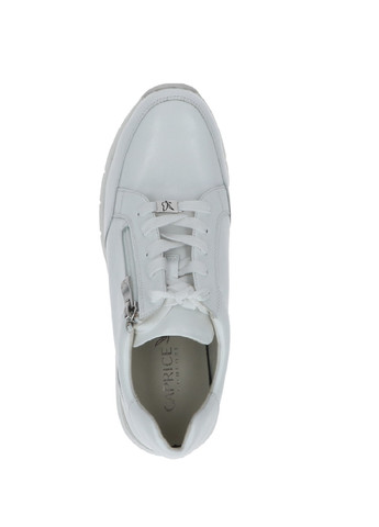 Белые демисезонные кроссовки Caprice