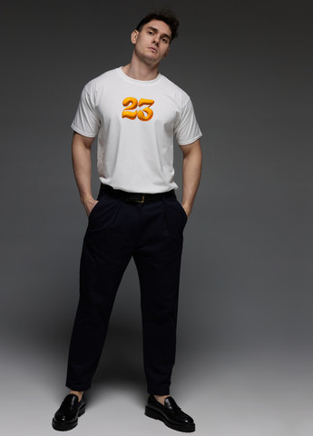 Белая футболка мужская белая 23 Aspirine