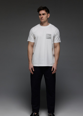 Белая футболка мужская белая Aspirine