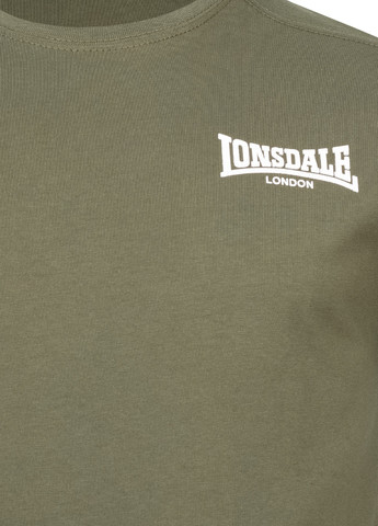 Оливкова футболка Lonsdale ELMDON