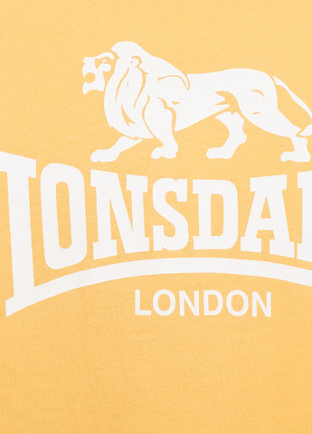 Желтая футболка Lonsdale ST. ERNEY