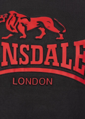 Чорна футболка Lonsdale KINGSWOOD