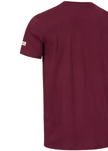 Бордова футболка чоловіча Lonsdale LL008 ONE TONE