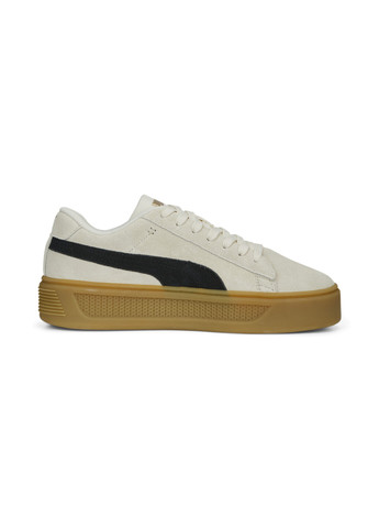 Білі кеди smash platform v3 suede sneakers women Puma