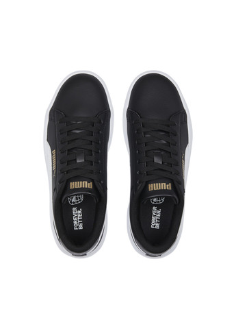 Чорні кросівки smash platform v3 sneakers women Puma