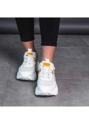 Кросівки жіночі Heavenly 3501 23 5 Білий Fashion білі демісезони (257518220)