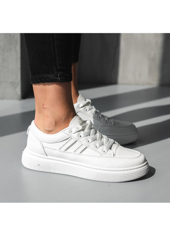 Білі осінні кросівки жіночі gracie 3740 23 білий Fashion