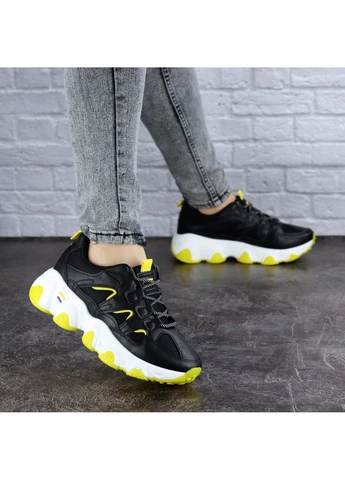 Жіночі кросівки Murray 1870 24 Чорний Fashion чорні демісезони (257518224)
