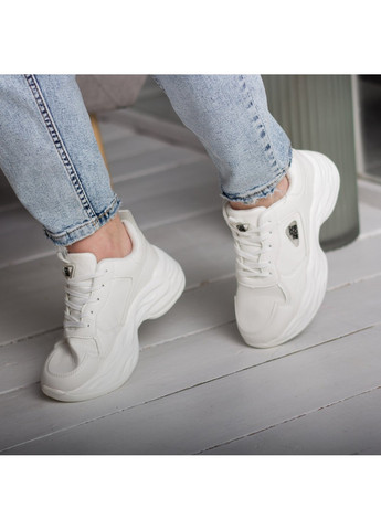 Білі осінні кросівки жіночі caelin 2625 24 білий Fashion