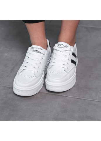 Білі осінні кросівки жіночі countess 3480 24 білий Fashion
