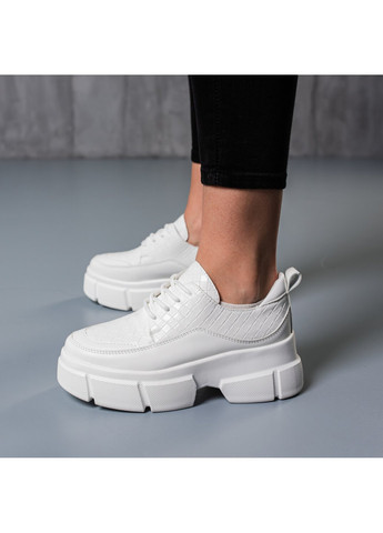 Белые демисезонные кроссовки женские gallant 3746 25 белый Fashion