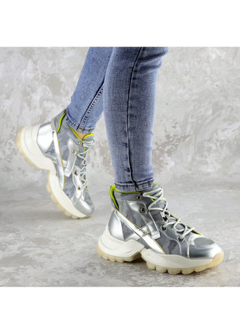 Черевики жіночі Rowan 2395 23 5 Срібло Fashion (257518358)