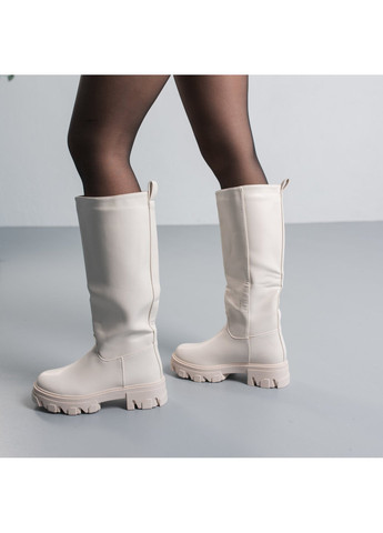Чоботи жіночі Sirena 3858 23 5 Молочний Fashion (257518498)