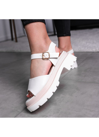 Повседневные женские сандалии ellie 3659 белый Fashion