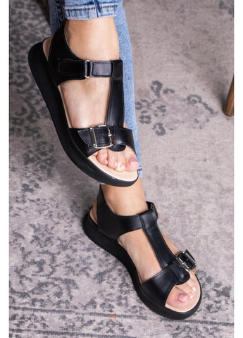 Повседневные женские сандалии bruno 3027 черный Fashion