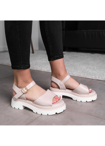 Жіночі сандалі Bean 3650 Бежевий Fashion (257518012)