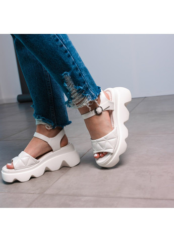 Повседневные женские сандалии penny 3616 белый Fashion