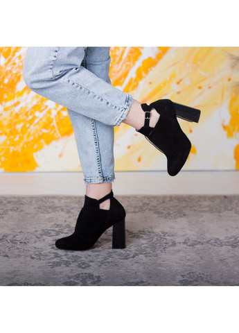 Черные демисезонная ботильоны женские catu 2645 24 черный Fashion