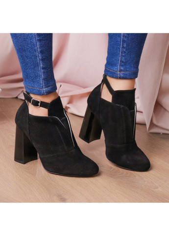 Черные демисезонная ботильоны женские catu 2645 24 черный Fashion