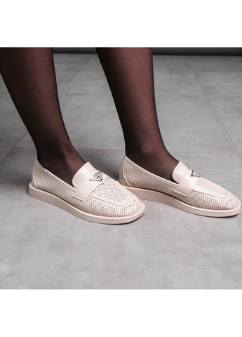 Fashion Лофери жіночі Aretha 3574 23 5 Бежевий лофери бежевий з штучна шкіра, україна — літо (257518162)