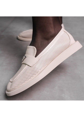 Fashion Лофери жіночі Aretha 3574 23 5 Бежевий лофери бежевий з штучна шкіра, україна — літо (257518162)