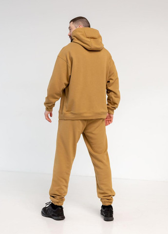 Чоловічий спортивний костюм тринитка S M L XL(46 48 50 52) осінній весняний пісок НЕ КОШЛАТИТЬСЯ No Brand (257509782)