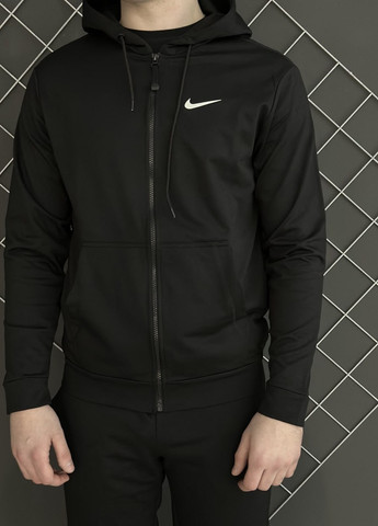 Демисезонный спортивный костюм с лого Nike кофта на змейке + штаны Vakko (257513928)