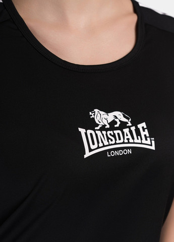 Чорна всесезон футболка Lonsdale HALYARD