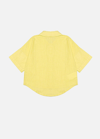 Желтая повседневный рубашка Cemix