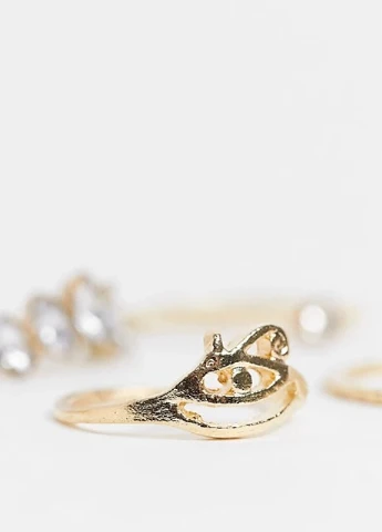 Комплект кілець 12шт Asos (257543527)