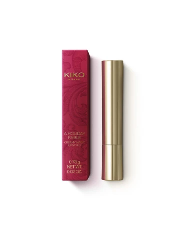 Кремовая помада с полным покрытием 04 Lady In Red, 0,78 г Kiko (257550516)