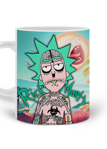 Кружка Морти Смит Рик и Морти (Morty Smith Rick and Morty) (20259-2930) 300 мл MobiPrint (257580307)