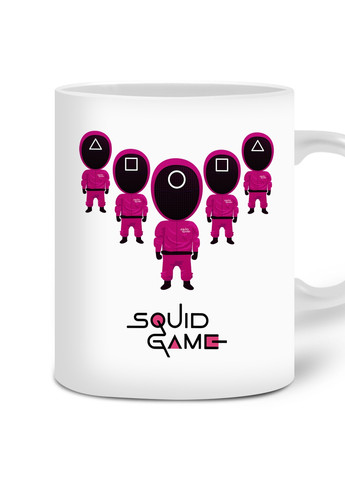 Кружка Солдати Гра в кальмара (Squid Game) (20259-3357) 300 мл MobiPrint (257580084)
