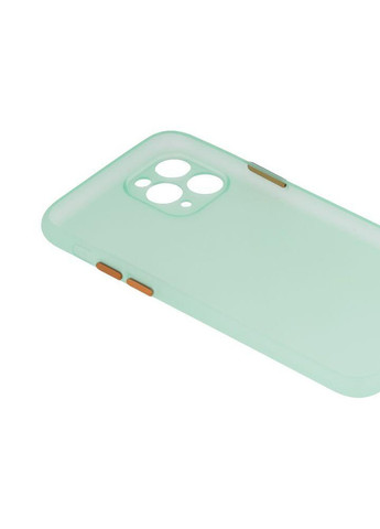 Силиконовый Чехол Ultra-thin Matte TPU with Frame для iPhone 11 Pro Светло-зеленый No Brand (257580378)