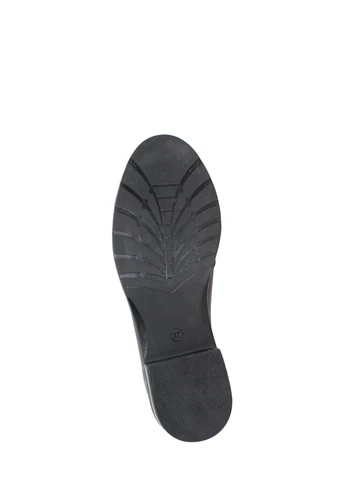Classic Style Туфли R0271 Черный-серебро комбинированный з натуральная кожа, текстиль, інші країни — демисезон (317428880)