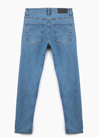 Голубые демисезонные джинсы slim fit Mario Cavalli