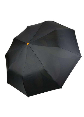 Женский складной черный зонт полуавтомат с двойной тканью Flagman (257606962)