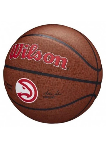 Мяч баскетбольный NBA Team Alliance Bskt Atl Hawks размер 7 Amber Wilson (257606887)