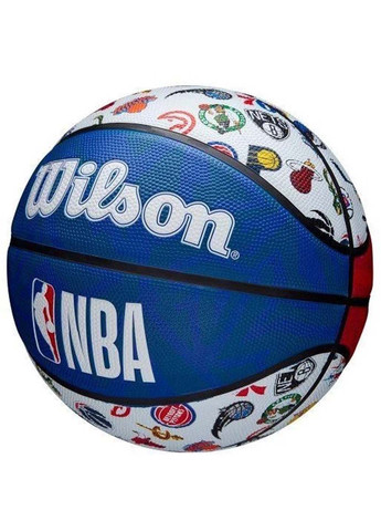 Мяч баскетбольный NBA ALL TEAM Outdoor Size 7 Wilson (257606869)